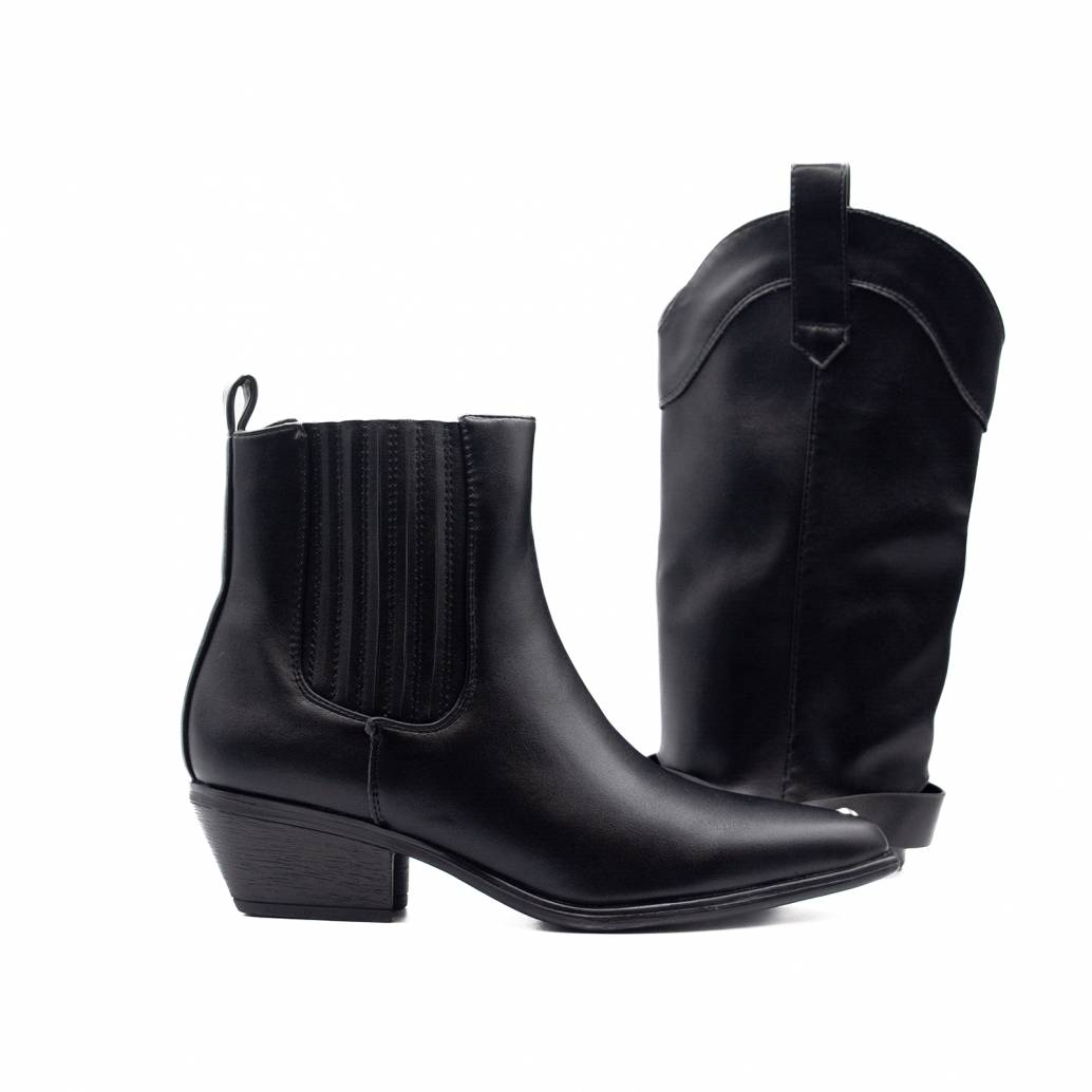 BOTA EN NAPA COMBINABLE A BOTIN NEGRO 81078