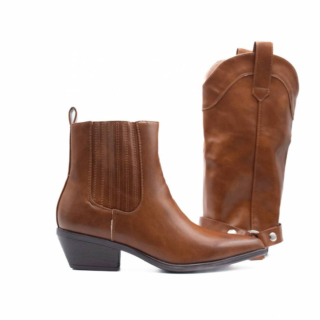 BOTA EN NAPA COMBINABLE A BOTIN CAMEL 81077