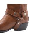 BOTA EN NAPA COMBINABLE A BOTIN CAMEL 81077