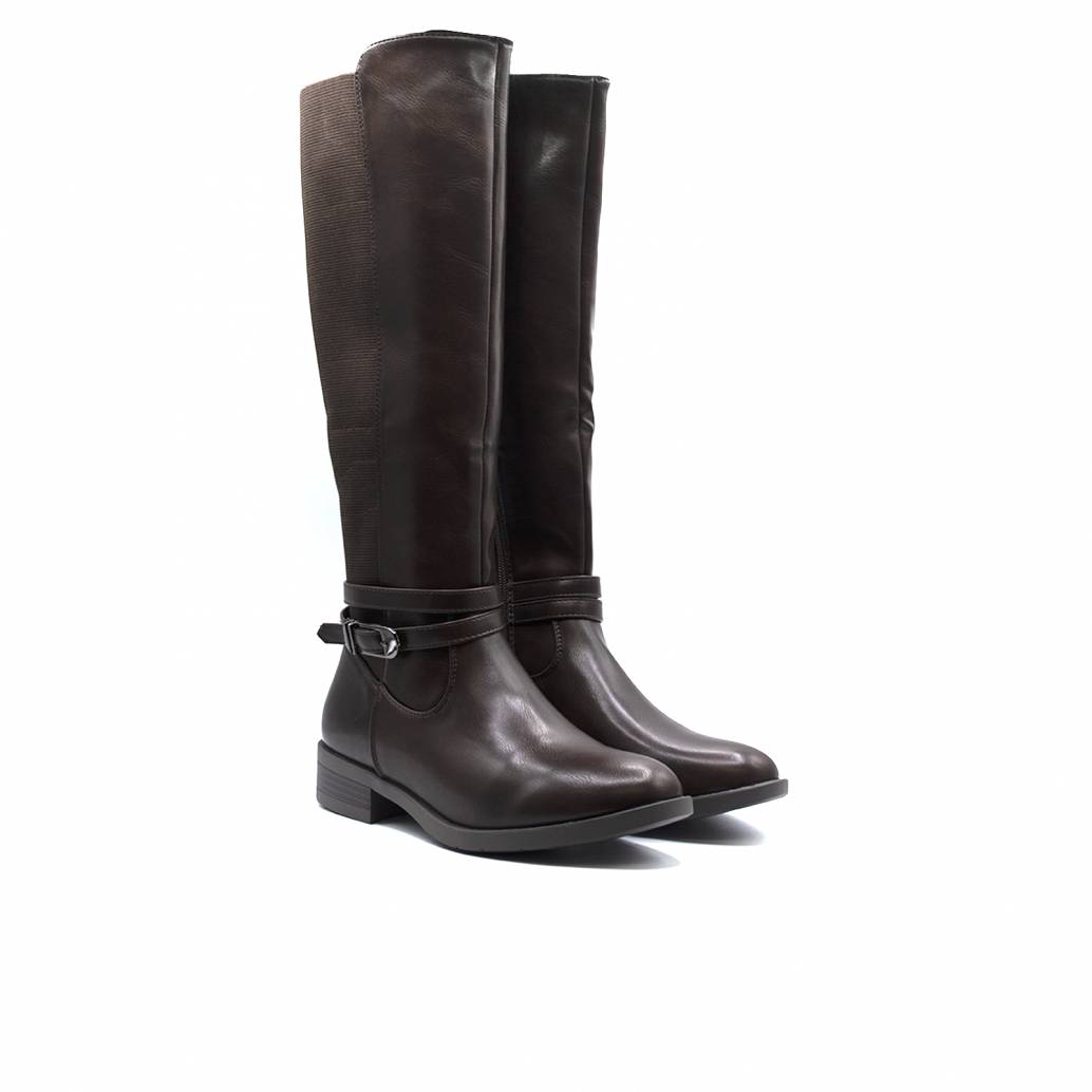 BOTA NAPA COMBINADA ELASTICO MARRON 80932