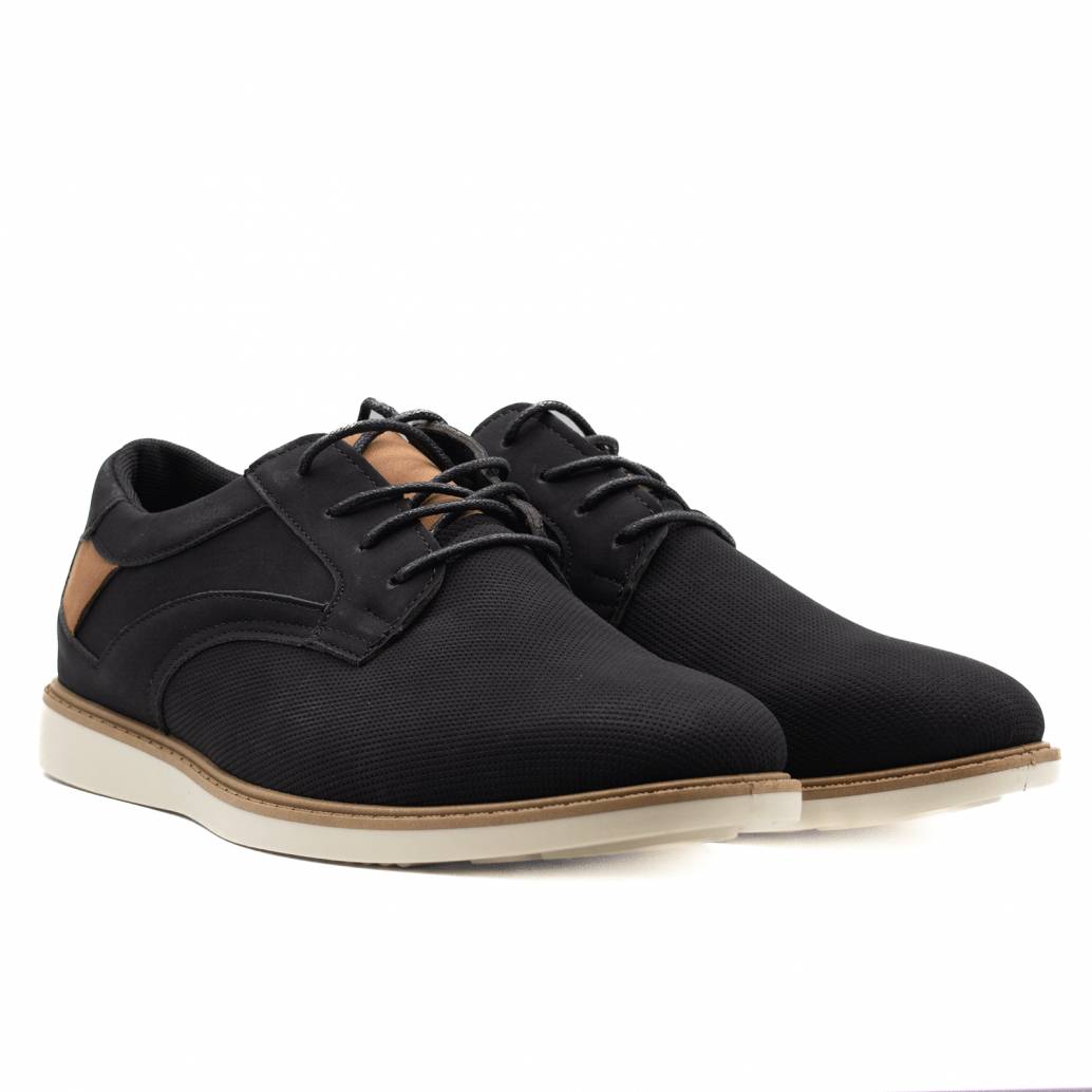 BLUCHER NAPA PISO BICOLOR NEGRO 61610