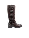 BOTA NAPA MOTERA HEBILLAS MARRON 80929