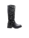 BOTA NAPA MOTERA HEBILLAS NEGRO 80930