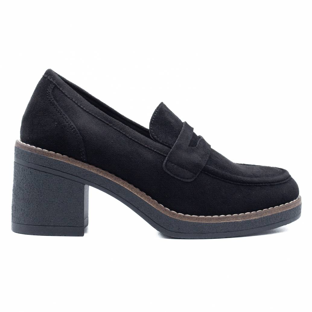 MOCASIN ANTELINA TACON NEGRO 80883