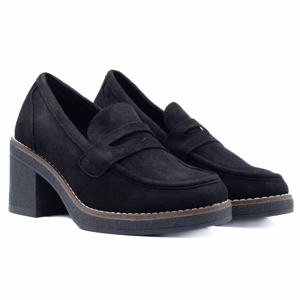 MOCASIN ANTELINA TACON NEGRO 80883