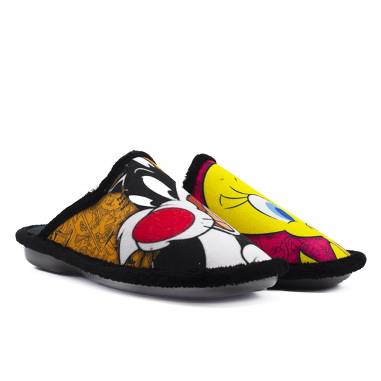 ZAPATILLA DE CASA PIOLIN NEGRO 81013