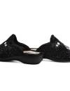 ZAPATILLA FELPA COCHE SUELA CAUCHO NEGRO 81699