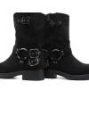 BOTIN ANTE DOBLE HEBILLA NEGRO 81763