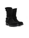 BOTIN ANTE DOBLE HEBILLA NEGRO 81763