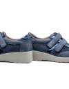 CASUAL NAPA PICADO CON DOBLE VELCRO AZUL 82199