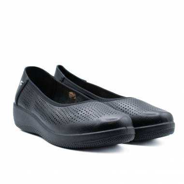 MOCASIN NAPA PICADO CUÑA GOMA NEGRO 82086