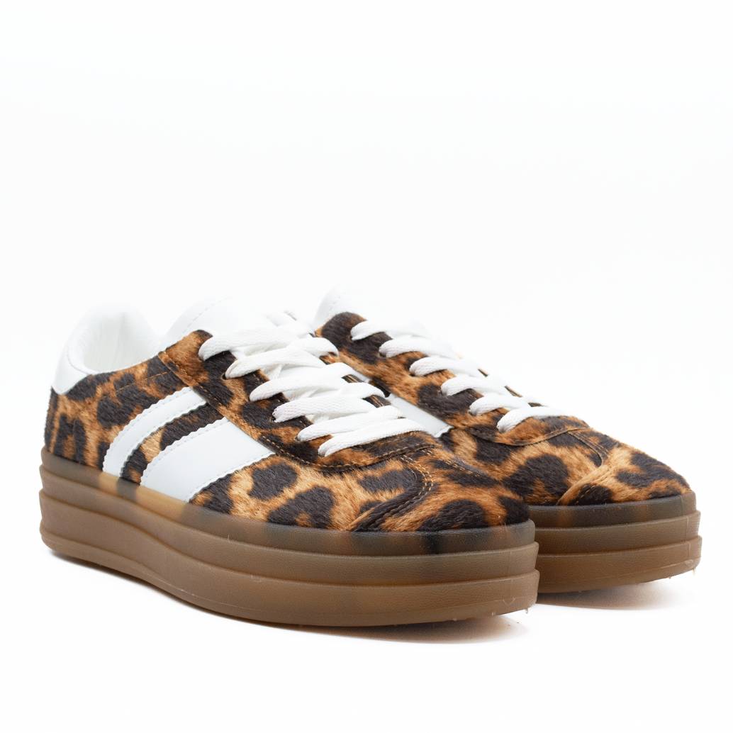 DEPORTIVO PELO SINT PLANTILLA EXTRAIBLE LEOPARDO 82054