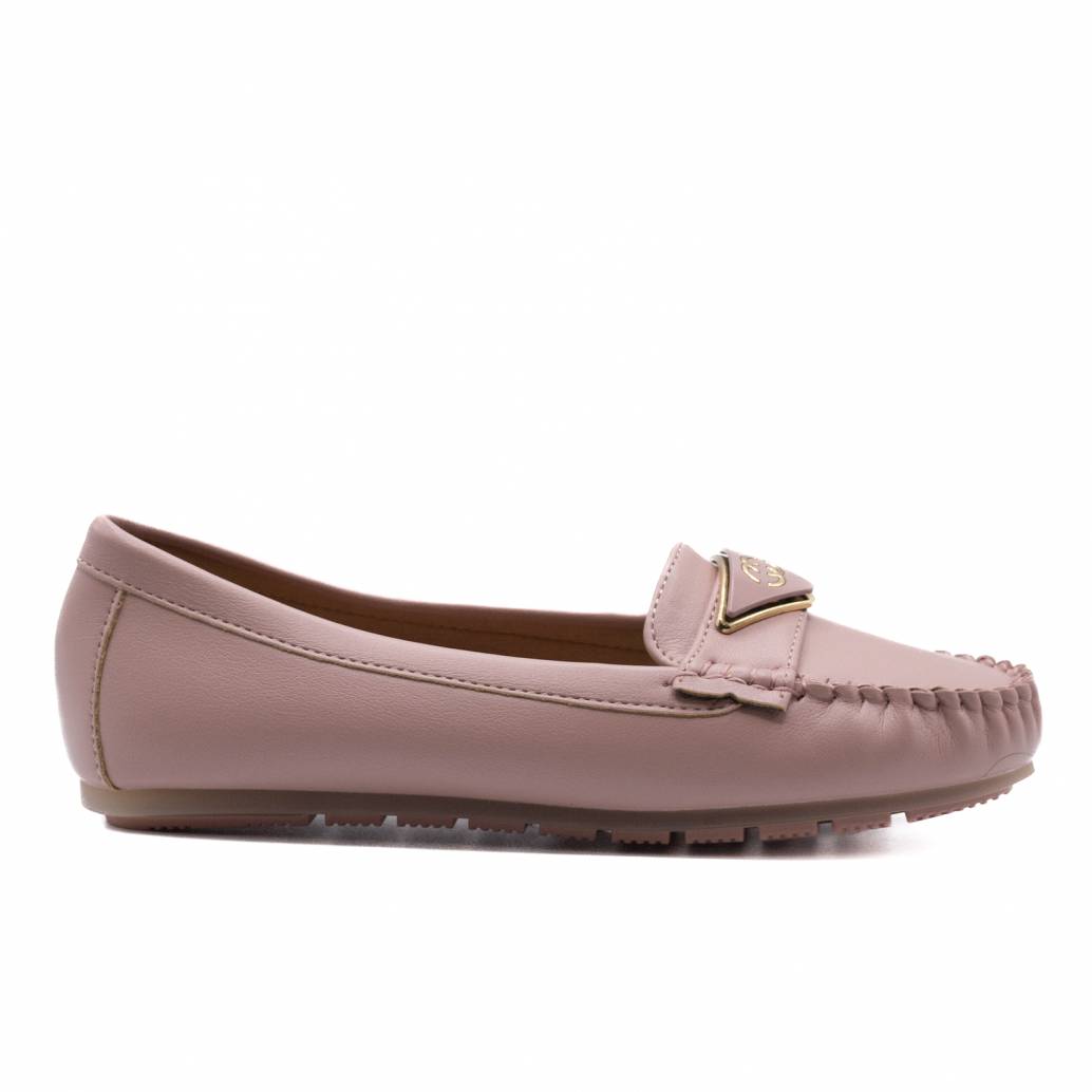 MOCASIN NAPA PLANTA ACOLCHADA ROSA 80756