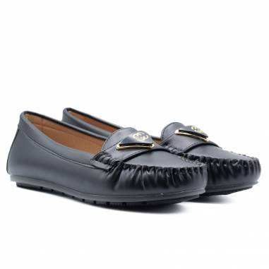 MOCASIN NAPA PLANTA ACOLCHADA NEGRO 80757