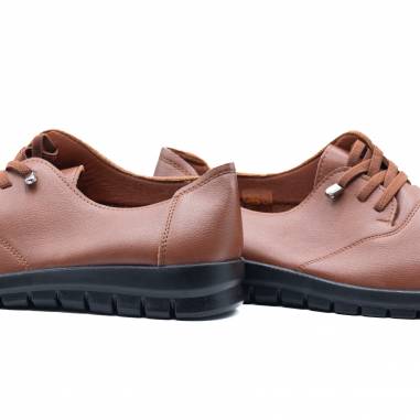 BLUCHER NAPA CORDONERAS ELASTICAS CAMEL 80781