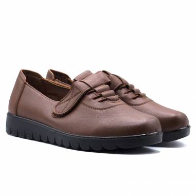 BLUCHER NAPA CORDONERAS Y VELCRO CAMEL 80775