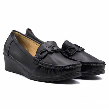 MOCASIN NAPA PLANTILLA ACOLCHADA NEGRO 80793